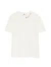 Msgm Logo T-shirt In White