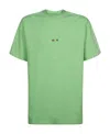 Msgm Cotton T-shirt In Green