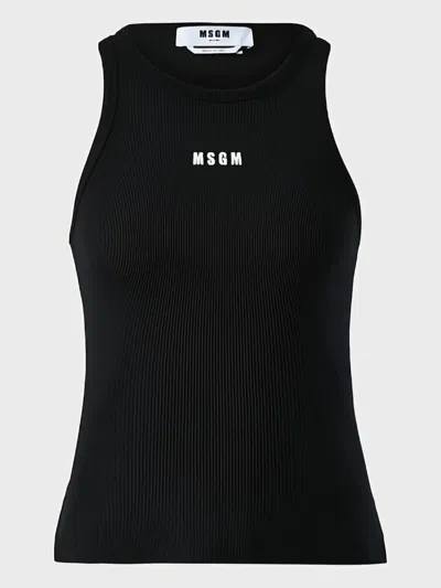 MSGM LOGO TANK TOP
