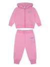 Msgm Logo Tracksuit Set In Pink