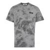 Msgm T-shirt With Logo In Gray