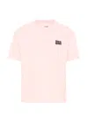Msgm Logo T-shirt In Pink
