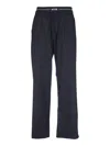 MSGM LOGO WAISTBAND DRAWSTRING LOUNGE TROUSERS