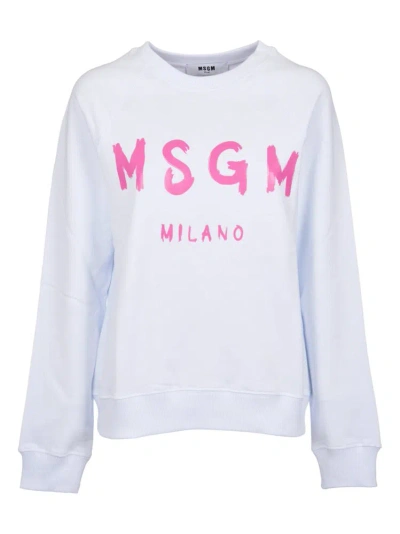 Msgm Logo In White