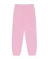 Msgm Logo-detail Drawstring Track Pants In Pink