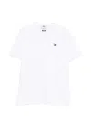 Msgm Logo-embroidered T-shirt In White