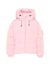 Msgm Logo-patch Puffer Jacket In Multi