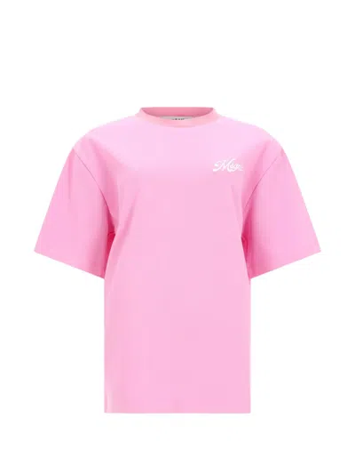 MSGM LOGO-PRINT SHORT-SLEEVED T-SHIRT