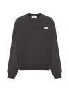 Msgm Logo-print Sweatshirt In Black