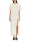 Msgm Long Dress Side Slit