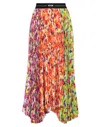 Msgm Long Skirts In Green