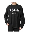 Msgm Cotton T-shirt In Black
