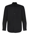 Msgm Long Sleeve Shirt In Black
