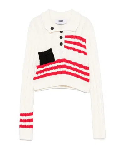 MSGM LONG SLEEVE SWEATER
