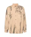 Msgm Ripstop Cotton Shirt