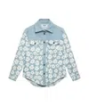 Msgm Shirt In Blue