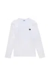 Msgm Long-sleeves T-shirt In White