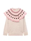 Msgm Long-sleeves Sweater In Pink