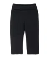 Msgm Loose Waist Shorts In Black