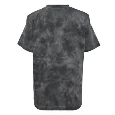 Msgm Love Logo Short-sleeve T-shirt In Gray