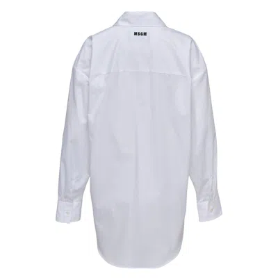 Msgm Luke Edward Hall X  Shirt In White