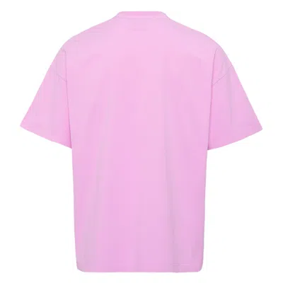 Msgm Maglia Rosa Tee