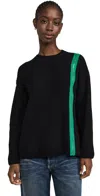 MSGM MAGLIA SWEATER BLACK