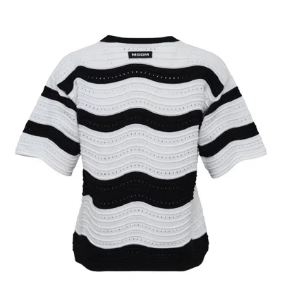 Msgm Maglia Sweater In Multi