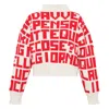 Msgm Maglia Sweater In Red