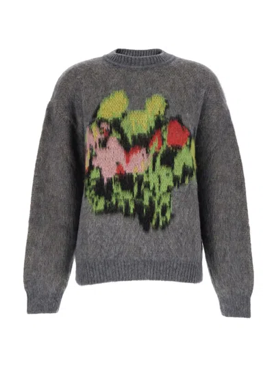 Msgm Sweater  Woman Color Charcoal In Gray