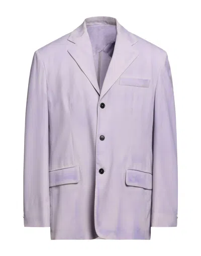 Msgm Suit Jackets In Purple