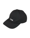 Msgm Man Hat Black Size Onesize Polyester, Cotton
