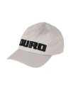 Msgm Man Hat Light Grey Size Onesize Cotton, Elastane In Grey