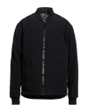 Msgm Man Jacket Black Size 40 Polyamide In Black