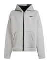 Msgm Man Jacket Light Grey Size 40 Viscose, Polyurethane, Elastane In Gray