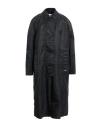 Msgm Man Overcoat & Trench Coat Black Size 42 Polyamide