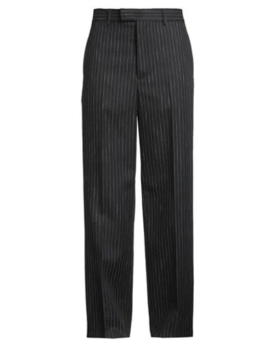 Msgm Man Pants Black Size 34 Wool