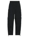 Msgm Man Pants Black Size 36 Polyamide In Black