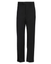 Msgm Slim Fit Trousers With Elasticated Waistband In Black