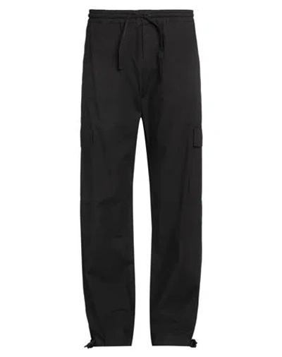 Msgm Man Pants Black Size L Cotton