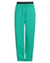 Msgm Man Pants Green Size Xl Cotton In Multi
