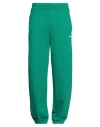 Msgm Man Pants Green Size Xl Cotton