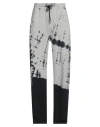 Msgm Man Pants Grey Size L Cotton In Grey