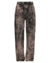 Msgm Man Pants Khaki Size Xl Cotton In Khaki