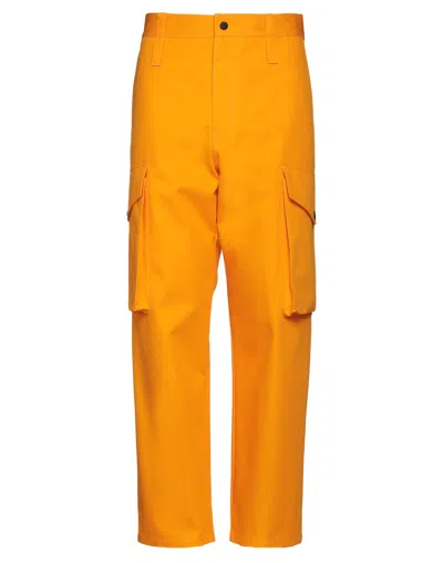 Msgm Pants In Orange