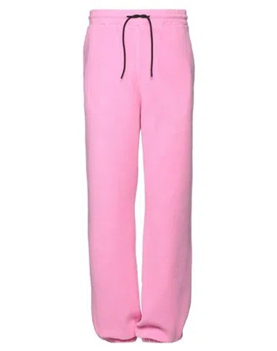 Msgm Man Pants Pink Size M Cotton