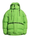 Msgm Man Puffer Acid Green Size 38 Polyester