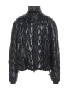 Msgm Man Puffer Black Size 40 Polyester, Polyamide, Polypropylene