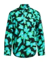 Msgm All-over Graphic-printed Buttoned Shirt In Multi