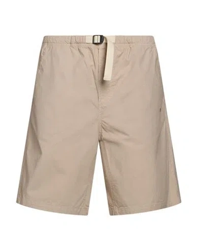 Msgm Man Shorts & Bermuda Shorts Beige Size L Cotton In Neutral